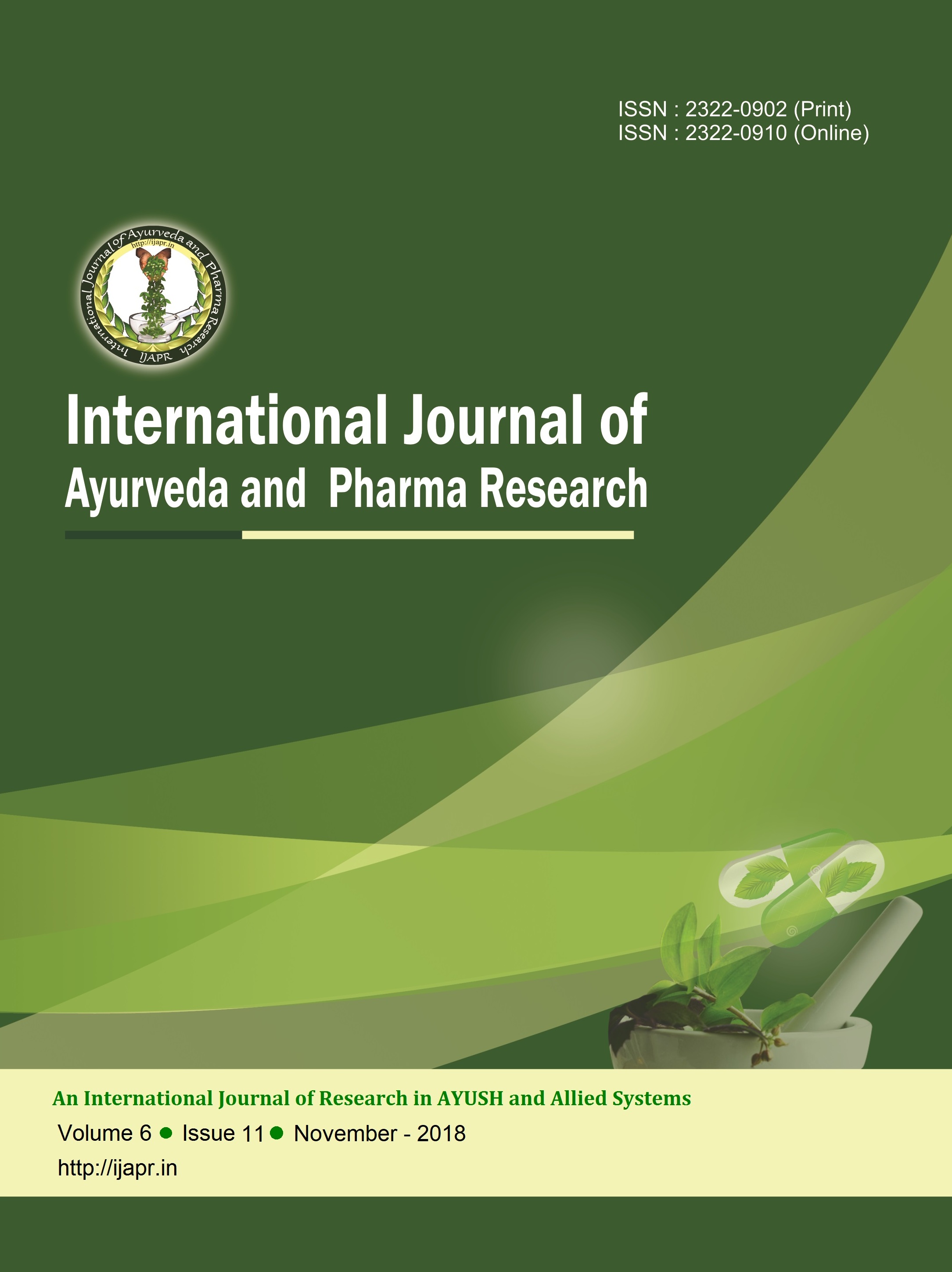 IJIFACTOR Indexing of Journals